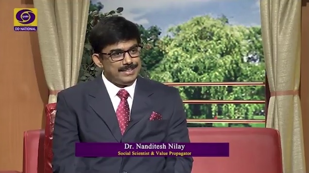 Dr.Nilay at DD national